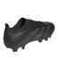 Mens Predator League 3 Stripes Football Boots Core Black Carbon Grey Adidas-2