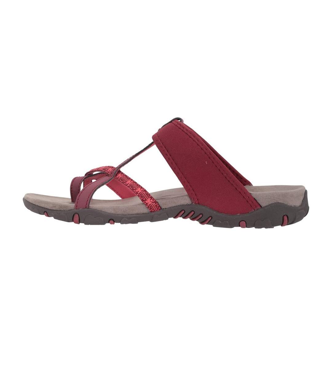 Womens/ladies marbella sandals dark pink Mountain Warehouse-3