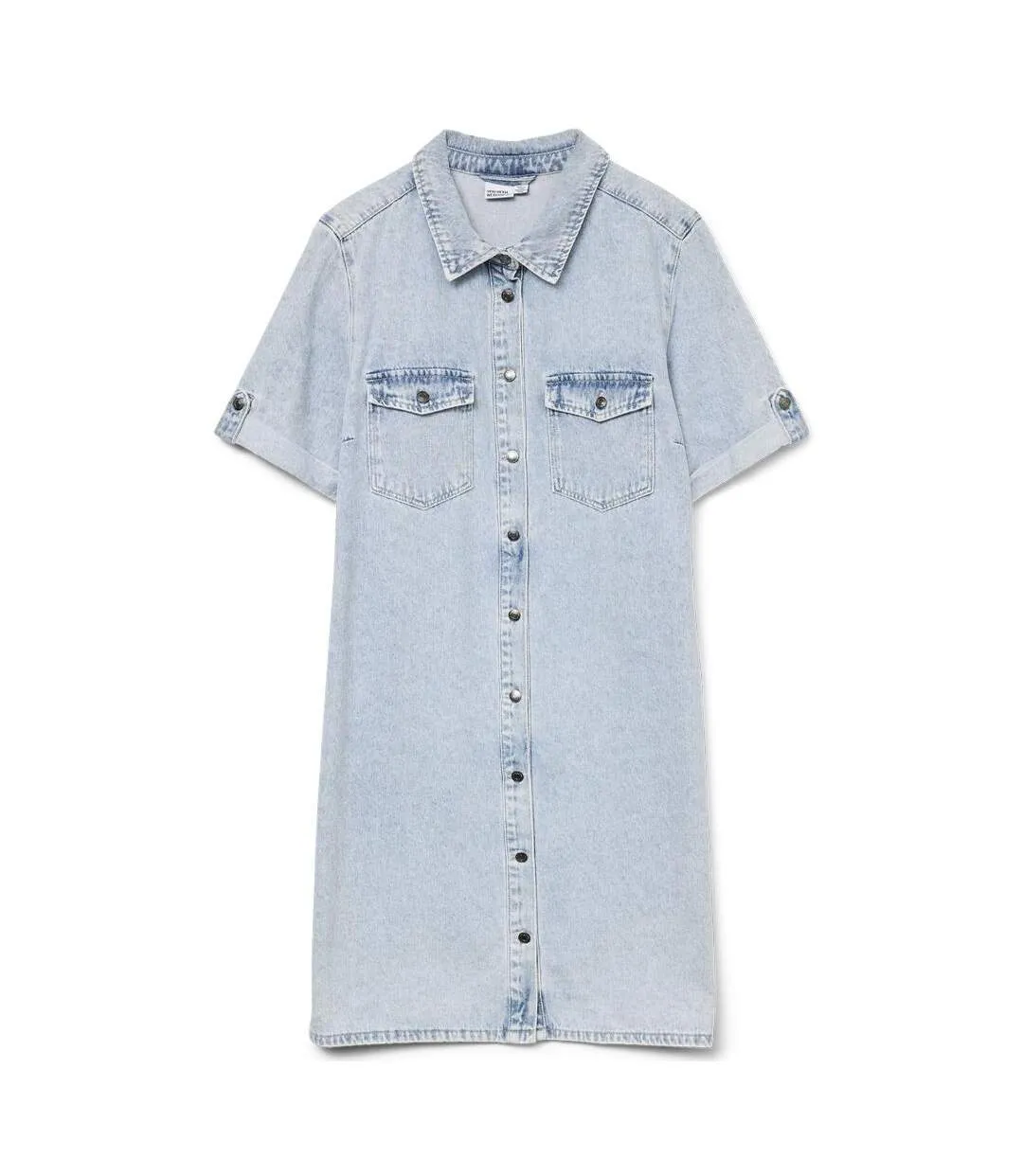 Robe en jean bleu  femme vero moda jennie-3