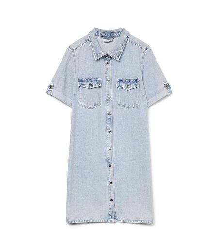Robe en jean bleu  femme vero moda jennie
