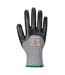 Unisex adult a621 nitrile foam cut resistant gloves xxl black Portwest