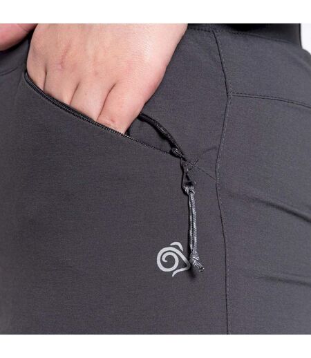 Womens/ladies Nosilife Pro Slim Trousers Charcoal Craghoppers