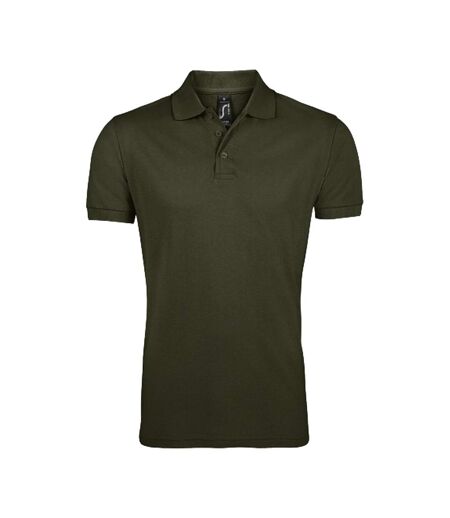 Polo Prime Homme Kaki SOLS