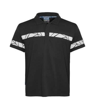 Mens Progression Pique Polo Shirt Black Projob