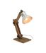 Lampe en bois recyclé et métal Archi