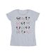 Disney T-shirt en coton multiple Minnie Mouse Femme/Ladies (Gris sportif) - UTBI33175-1