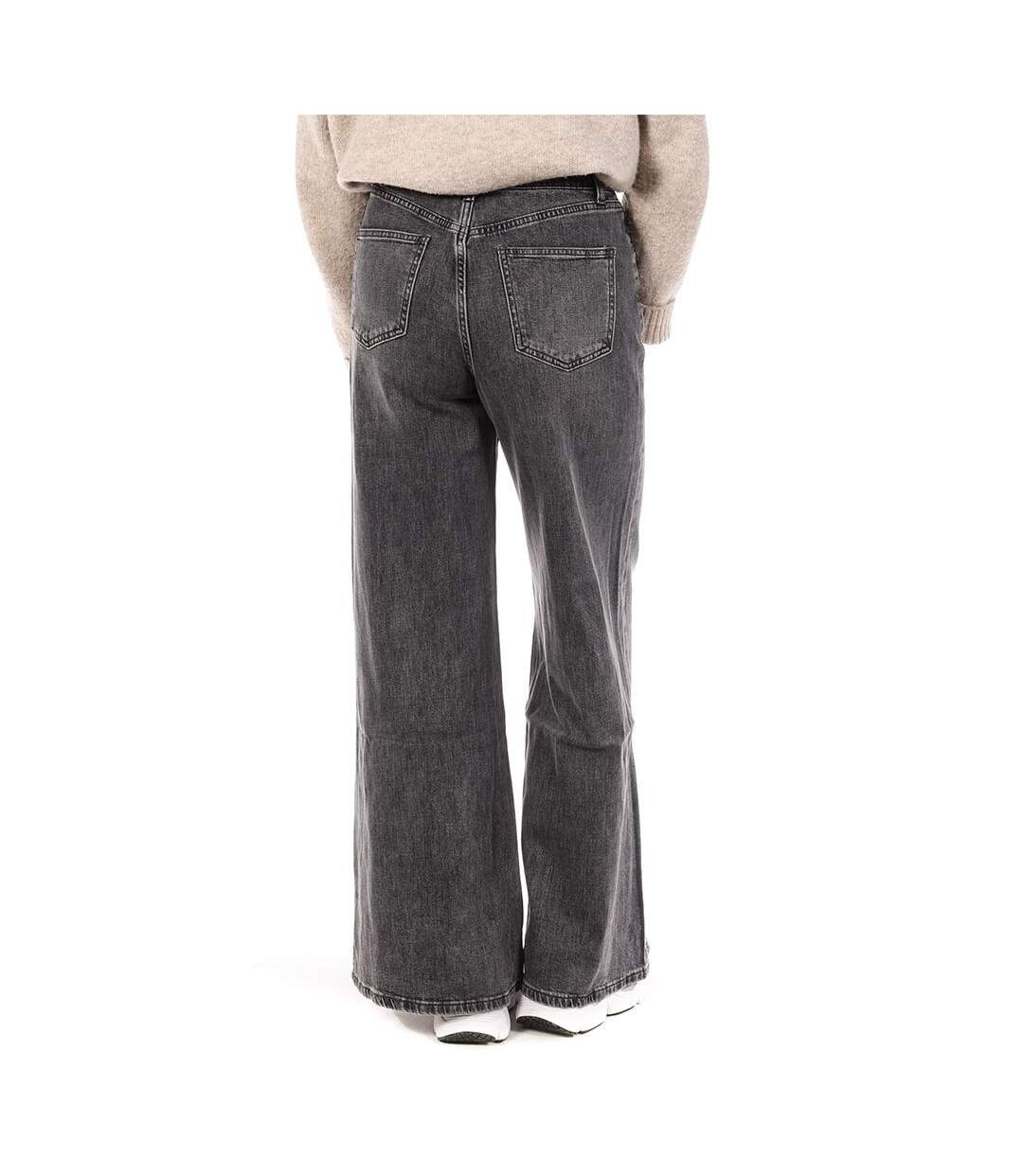 Jean baggy large gris femme oraije palazzo pietro-2