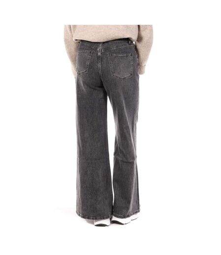 Jean baggy large gris femme oraije palazzo pietro