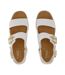 Womens/ladies Giana Sandals White Toms-3