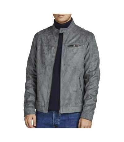 Veste Suédine Gris Homme Jack & Jones Tano - L