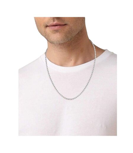 Evan Stainless Steel Necklace One Size Silver Boss