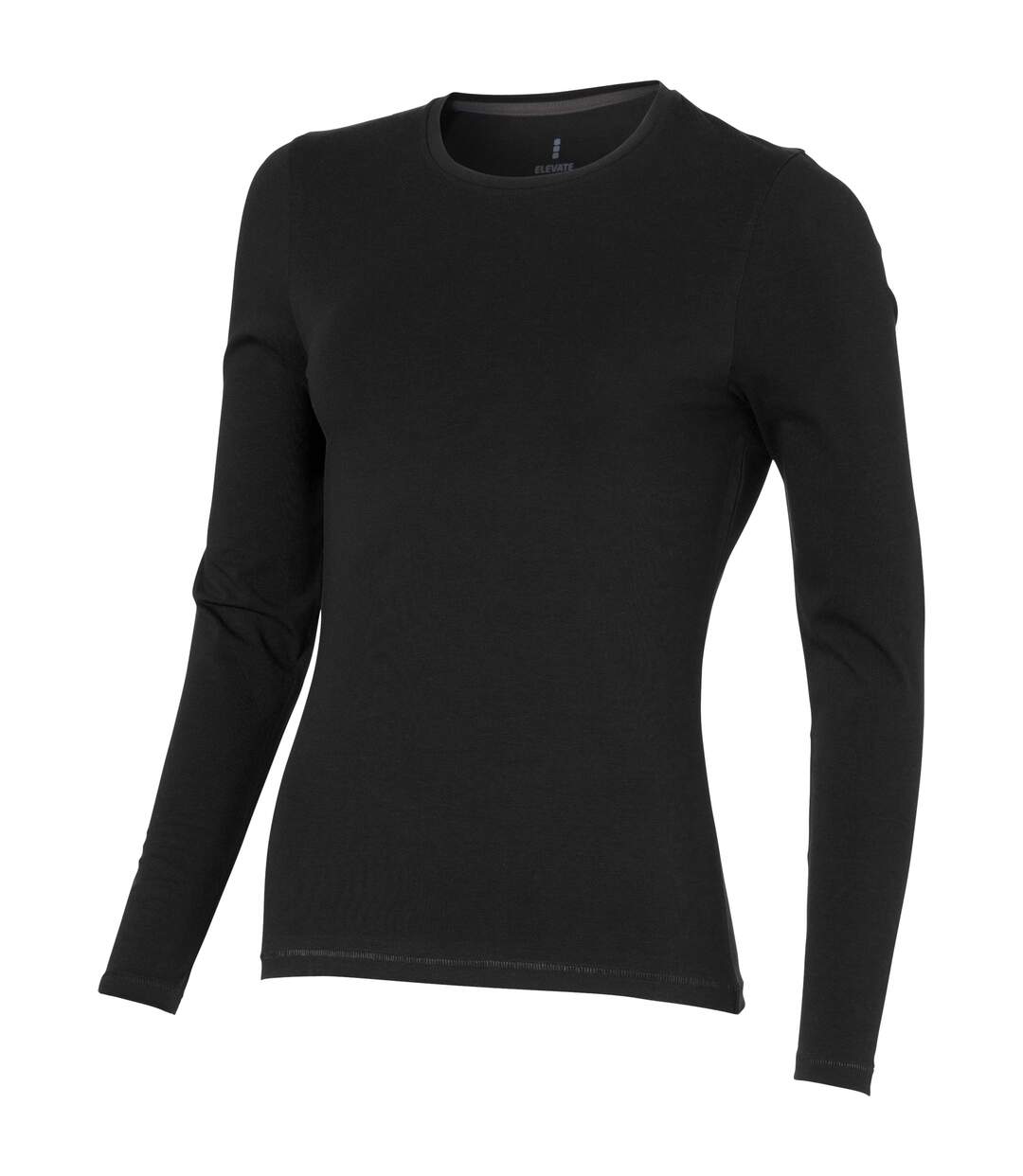 T-shirt manches longues ponoka femme noir Elevate