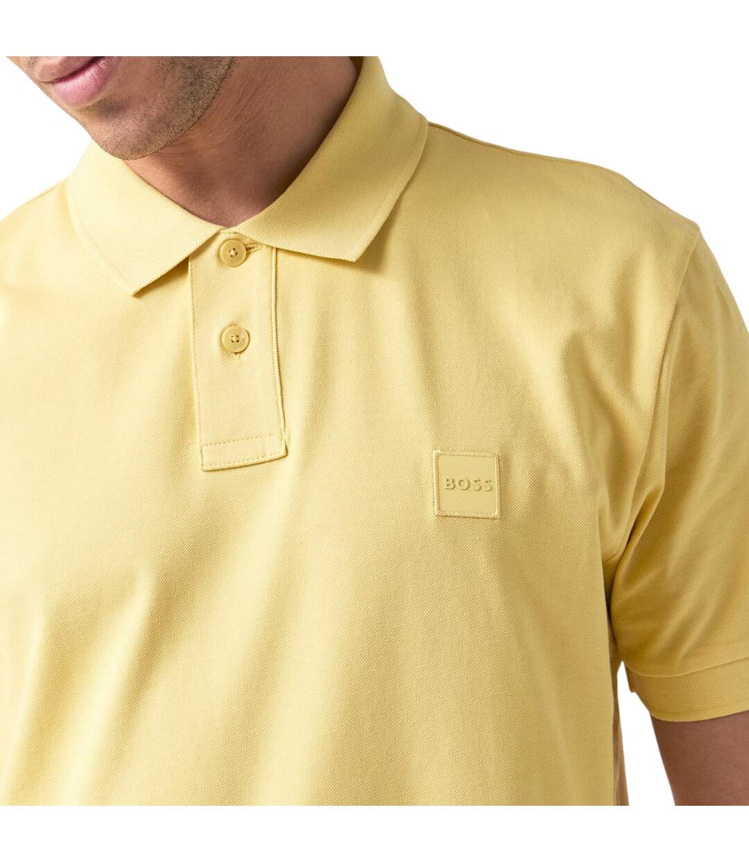 Polo Motif/style Logo Rectangulaire Passenger Homme Léger Boss-4