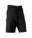 Short En Sergé Workwear Noir Russell-3