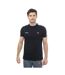 Mens Pete Embroidered Logo T-shirt Cream Original Penguin-1