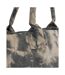 Tote Bag Motif/style Tie-dye Taille Unique Sable Noir Westford Mill-4