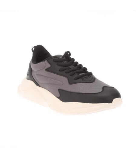 Mens Leon Running Trainers Charcoal Hugo