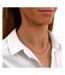 Collier marine femme clio blue mimi argent - taille unique-1