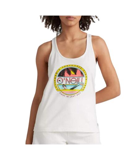 Débardeur blanc femme o'neill connective