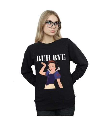 Disney Sweatshirt Womens/Ladies Princesse Blanche-Neige Buh Bye (Noir) - UTBI33148