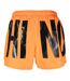 Short De Bain Motif/style Logo Homme Orange Vif Moschino-2