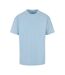 T-shirt Motif/style Délavé À L'acide Homme Bleu Baltique Urban Classics-1