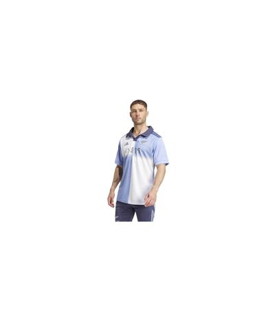 Polo Motif/style New Zealand All Blacks 2024/2025 Adulte Bleu Blanc Adidas