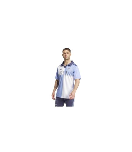 Polo Motif/style New Zealand All Blacks 2024/2025 Adulte Bleu Blanc Adidas