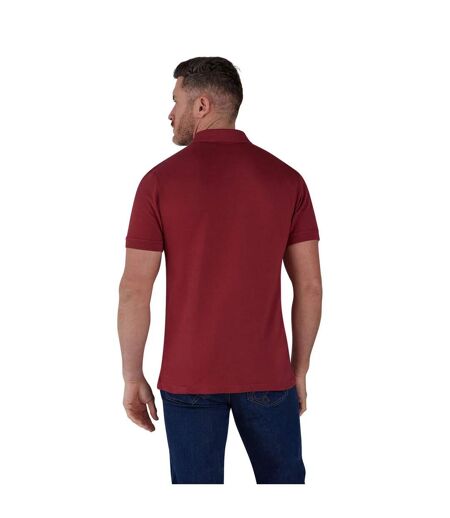 Polo bio classique pour hommes claret Raging Bull