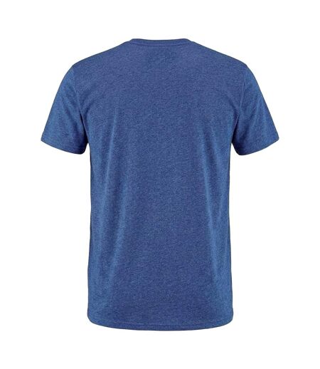 Mens Lettering Crew Neck T-shirt Estate Blue Heather Babolat