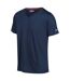 Mens Fingal V Neck T-shirt Moonlight Denim Regatta-3