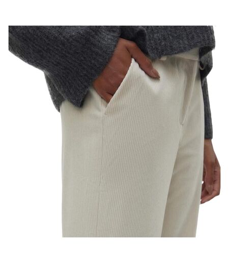 Pantalon fluide beige femme vero moda nora
