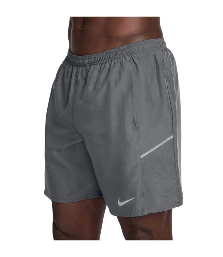 Short De Course Miler Homme Taupe Nike