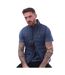 Mens Arsenal Wadded Gilet Dark Blue Farah-1