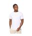 T-shirt Bardon Homme Blanc Crosshatch-3