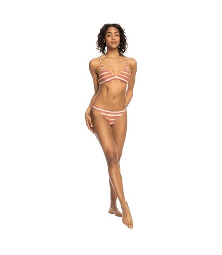 Bas De Maillot De Bain Plage Motif/style Rayé Femme Orange Roxy