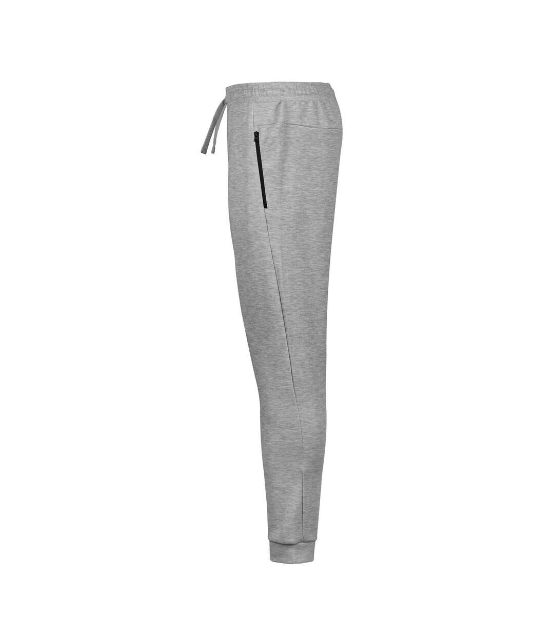 Pantalon De Jogging Athletic Homme Gris Chiné Tee Jays-3