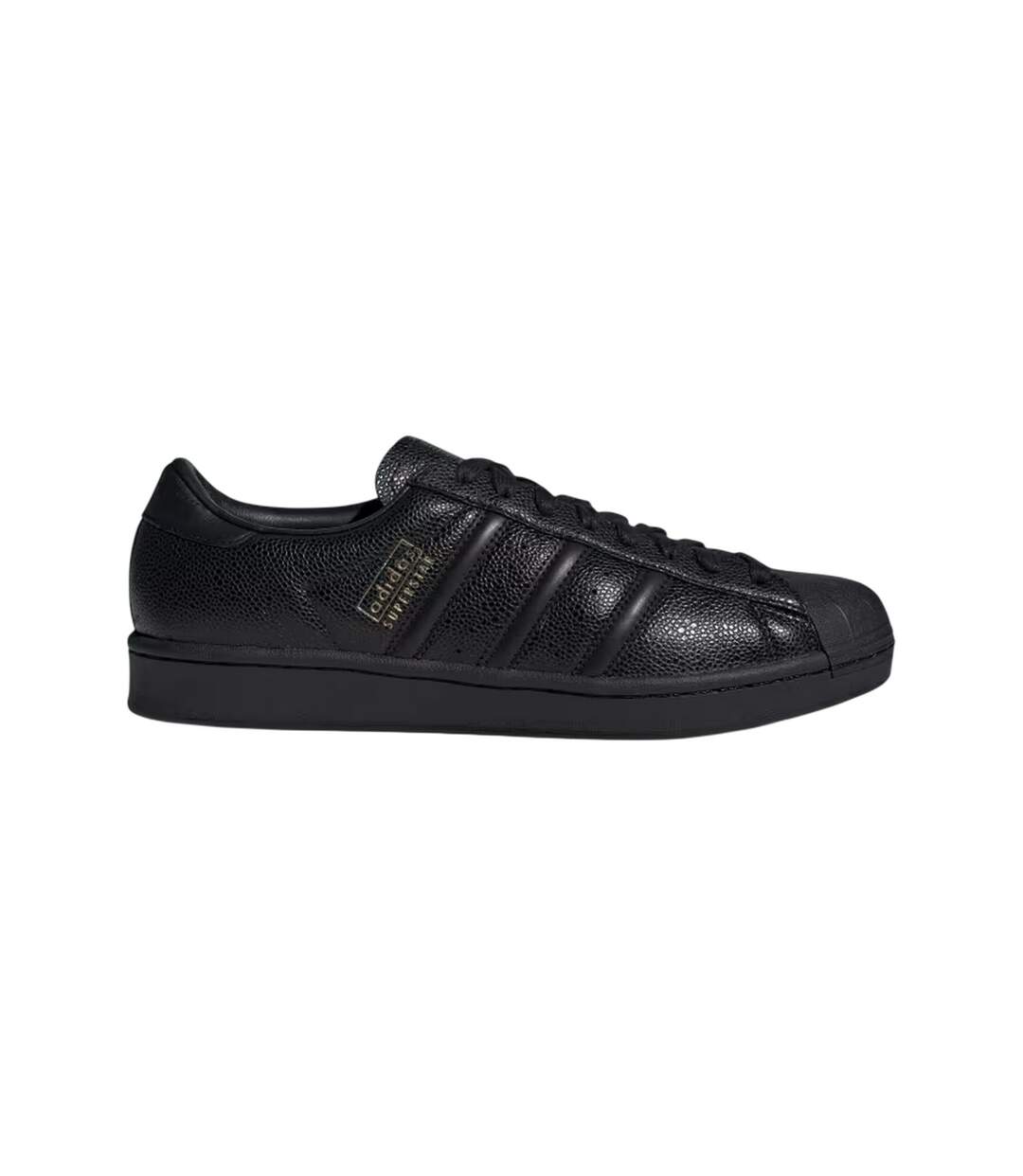 Mens Superstar V Woven Trainers Black Adidas-1