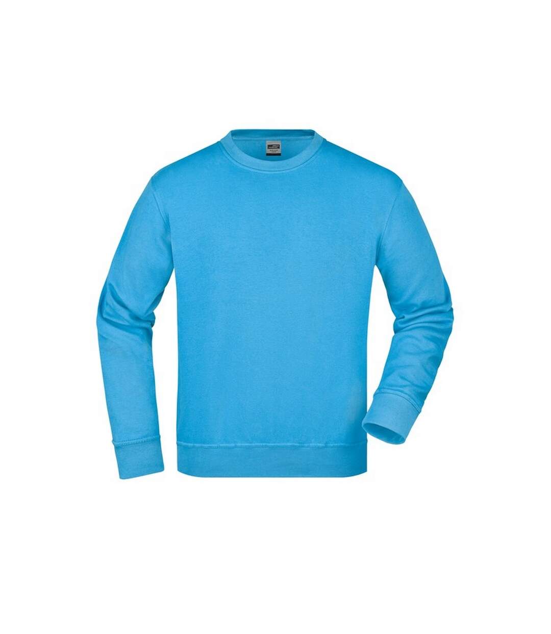 Sweat Workwear Adulte Turquoise Pâle James And Nicholson-1
