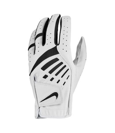 Nike - Gant de golf gaucher DURA FEEL (Blanc / Noir) - UTCS563