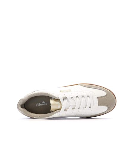 Baskets blanches/grises femme ellesse catarina