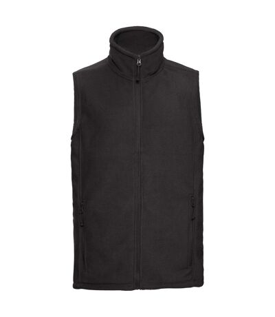 Russell Mens Outdoor Fleece Vest (Black)
