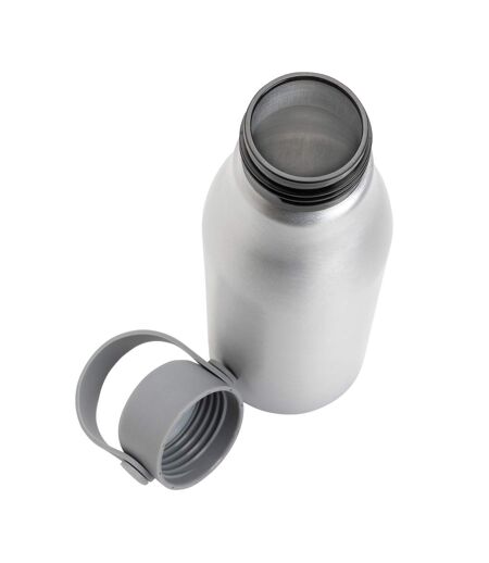 Pluto recycled aluminium 680ml water bottle one size silver XD Collection