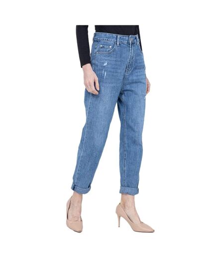 Jeans bleu mom femme monday premium 3211 - l