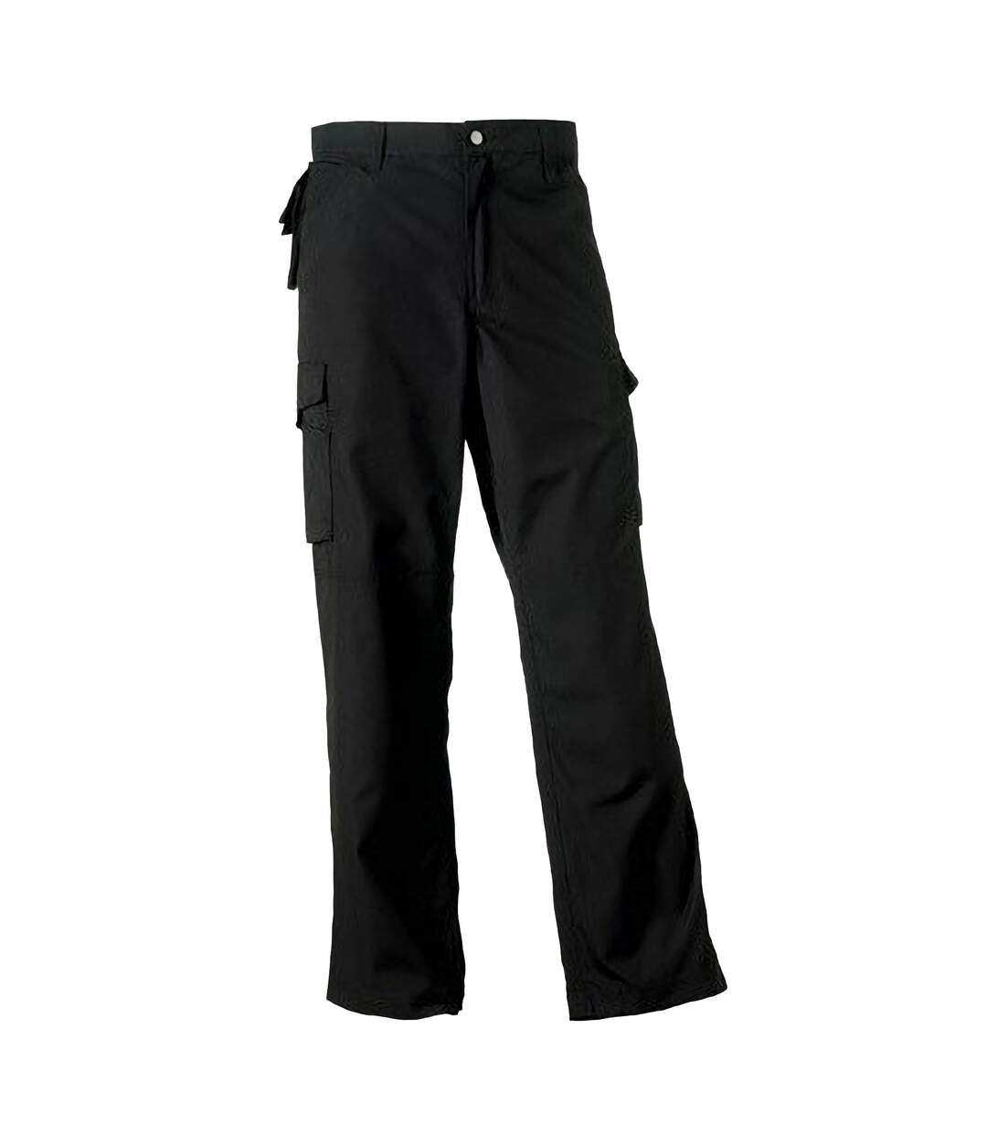 Pantalon de travail robuste, coupe longue homme noir Russell