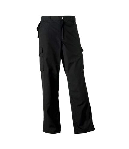 Russell - Pantalon de travail robuste, coupe longue - Homme (Noir) - UTBC1054