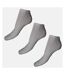 Simply Essentials Womens/Ladies Bamboo Trainer Socks (Pack Of 3) () - UTUT1749