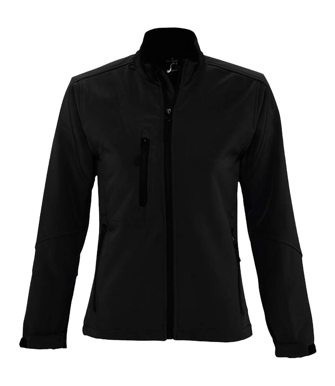 SOLS Womens/Ladies Roxy Soft Shell Jacket (Breathable, Windproof And Water Resistant) (Black) - UTPC348-1