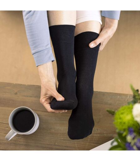 12 Pairs Ladies Diabetic Bamboo Socks | Non Elastic Gentle Grip Top Socks