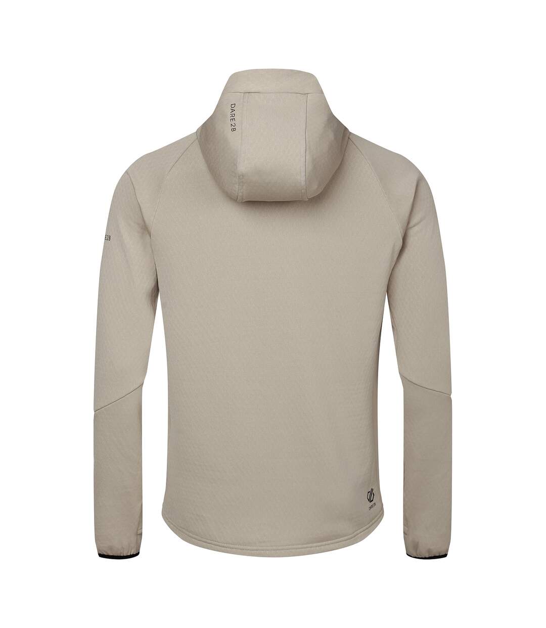 Mens Venture Stretch Hooded Midlayer White Pepper Regatta-3